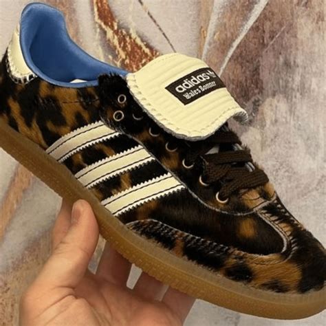 adidas x wales bonner leopard sambas